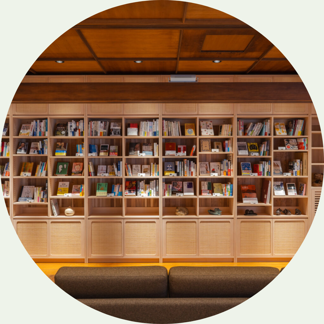 駒込本家の本棚