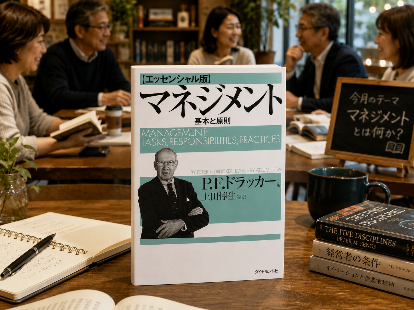 東京】AI時代に問う力を鍛えるビジネス読書会〜第一回 ドラッカー