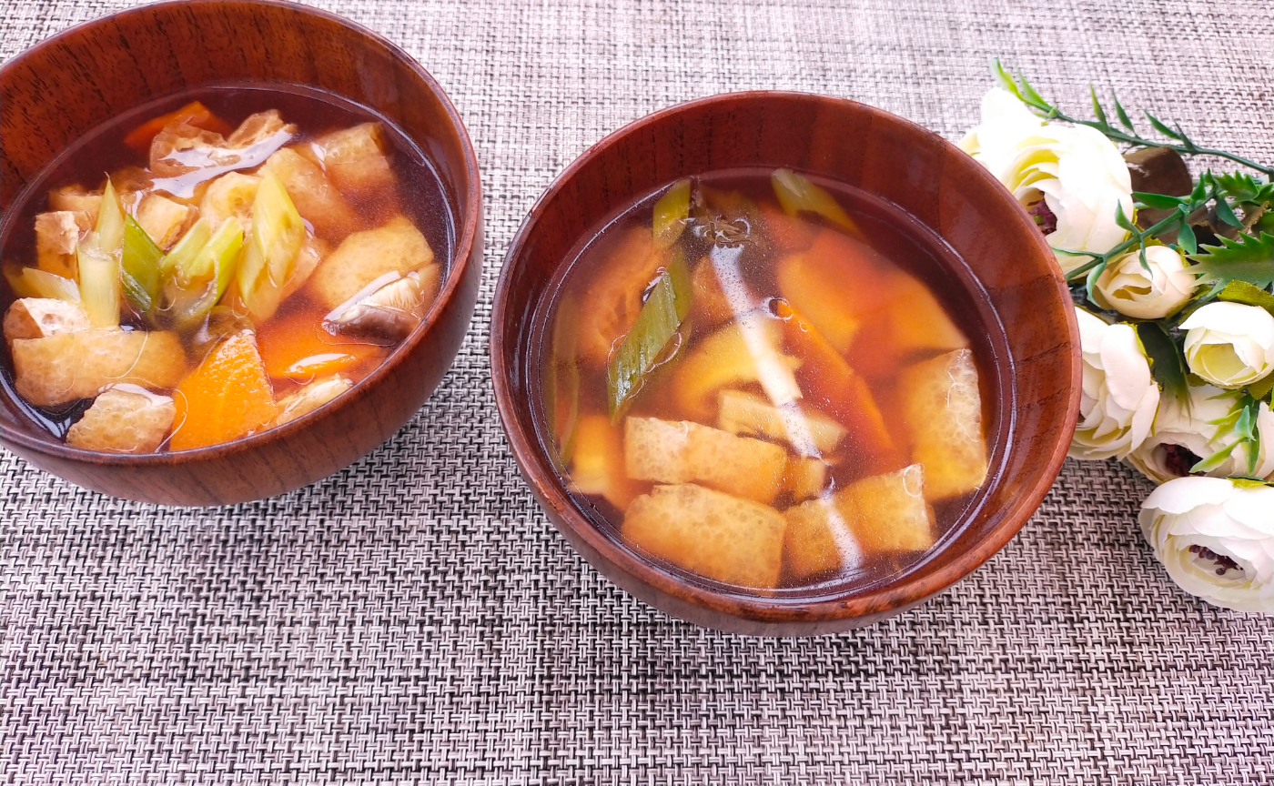 盛岡で大好きになった、ひっつみ汁を作ってみました！