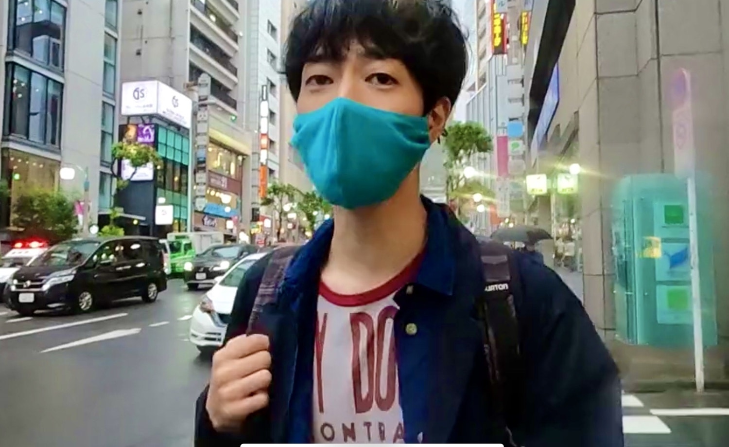 9月8日の４分15秒の元気な顔（歩きながらに）