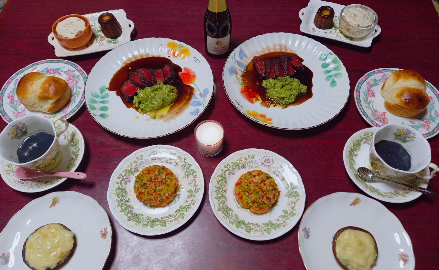 出雲を旅するフレンチコースセット