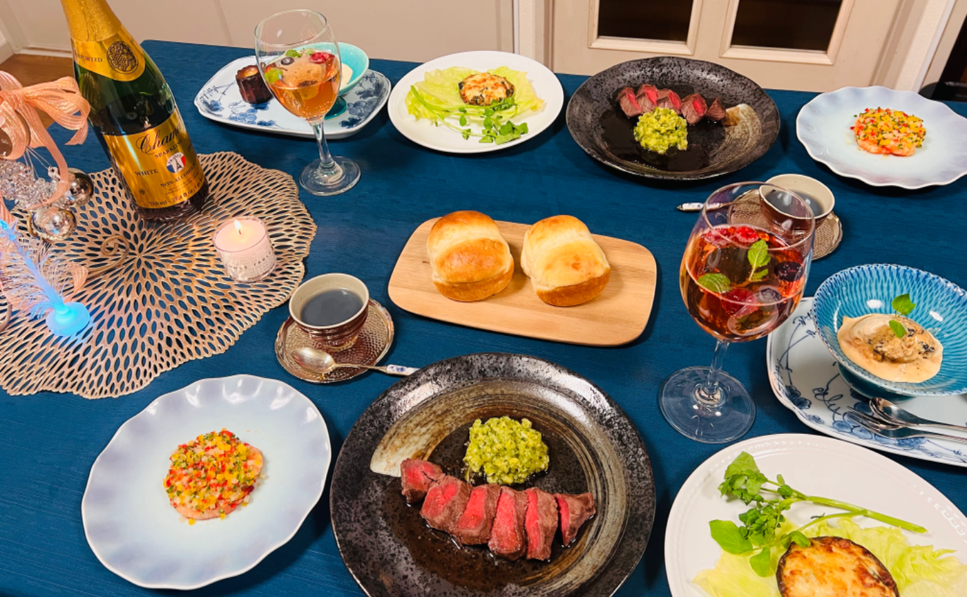 自宅がレストランになった日　
「出雲を旅するフレンチコース」