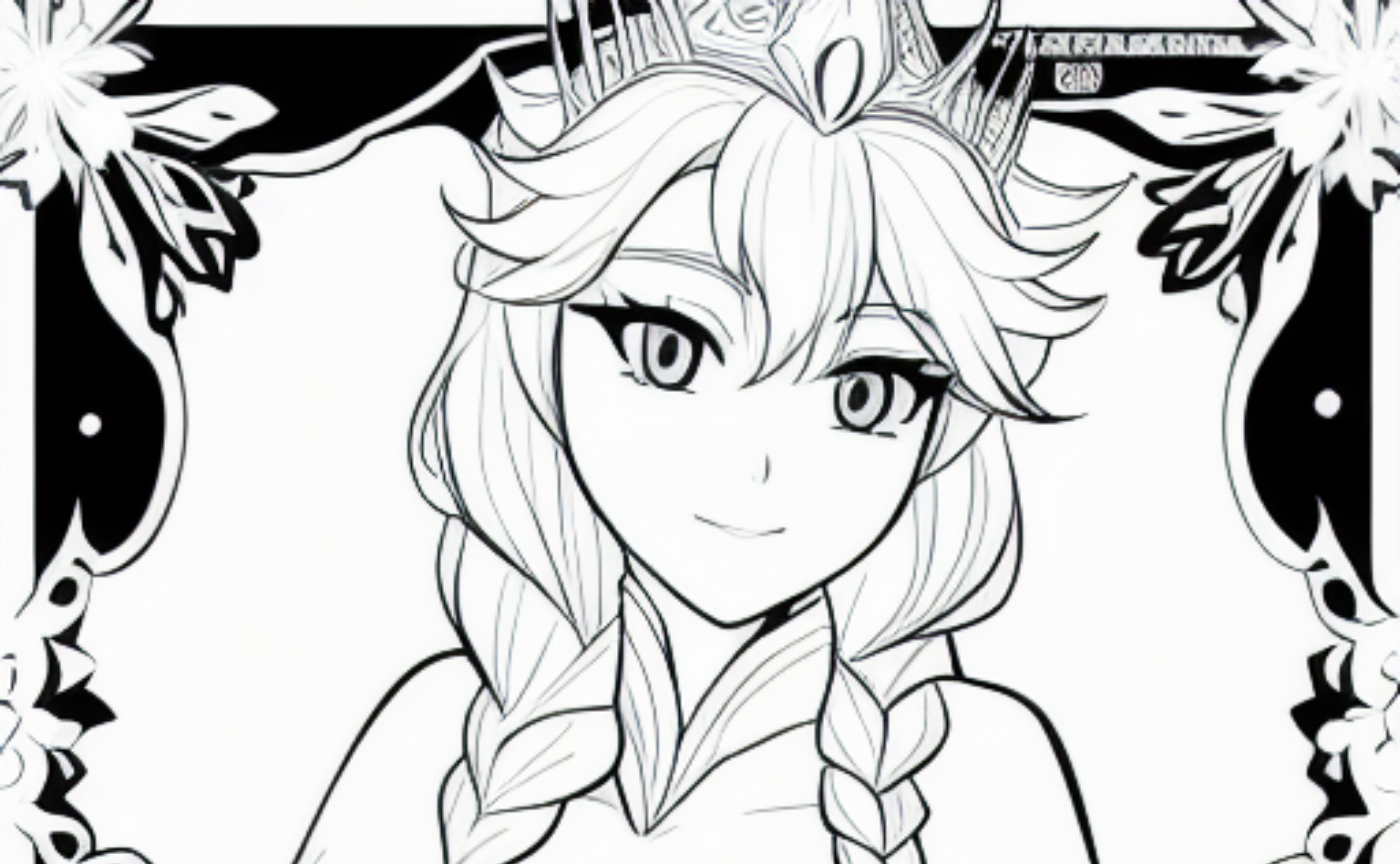 AIを利用し「塗り絵」を生成しよう！