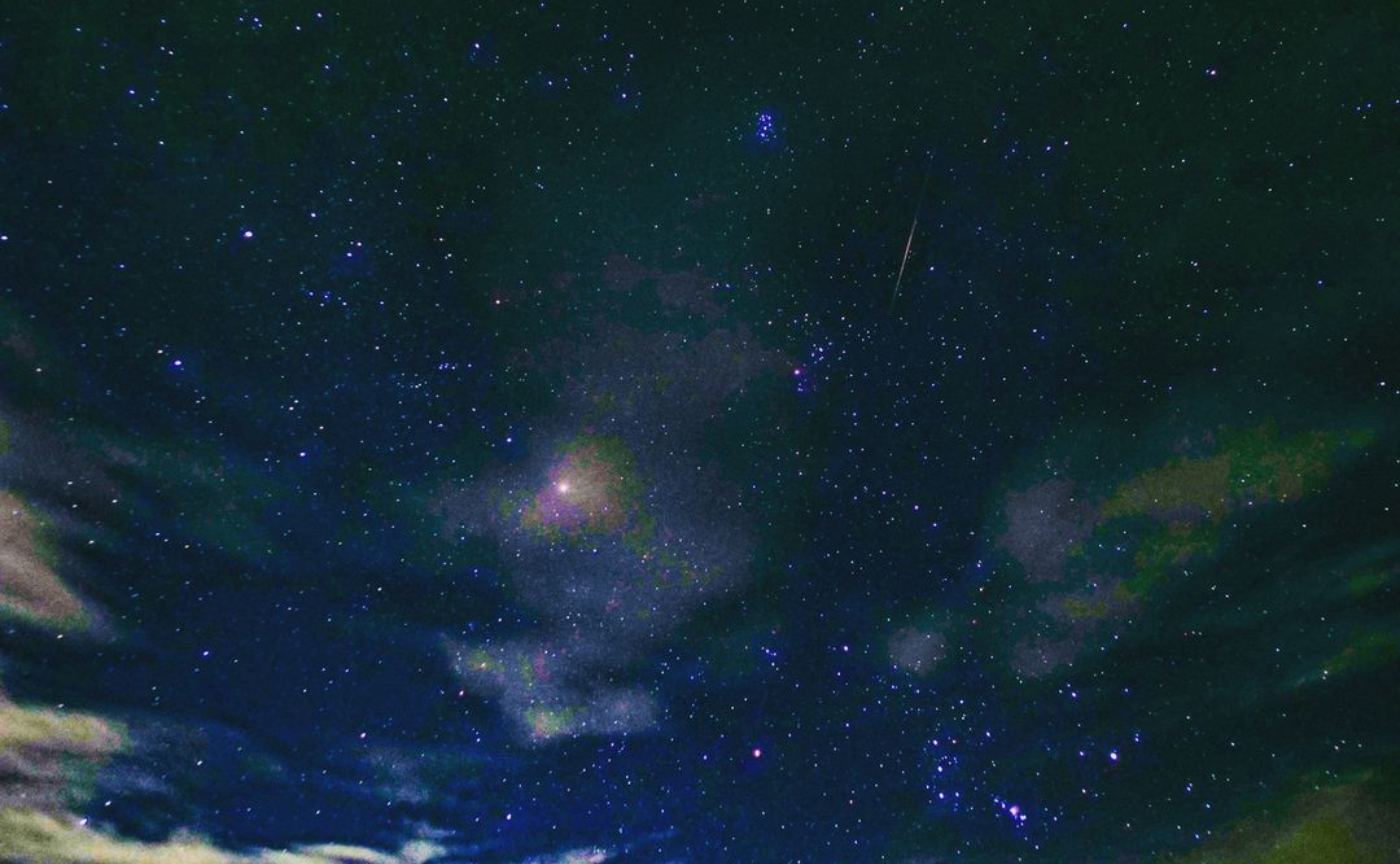 12月14日　22時は　東の空で天体ショーが観測できます　