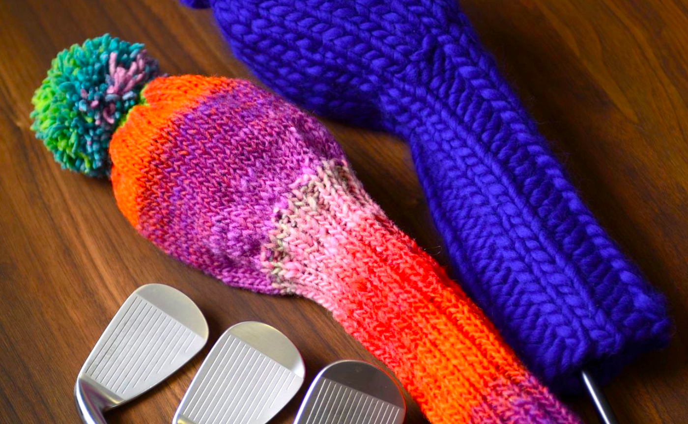 手編みのゴルフカバーを創ろう！編む時間は最高のニットセラピー