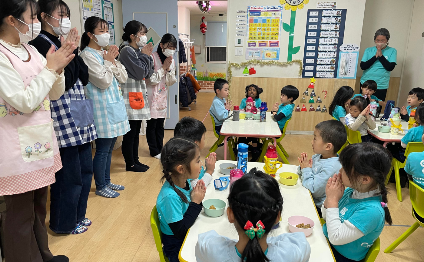 未来の保育士さんたちの食育授業③　～実践編～