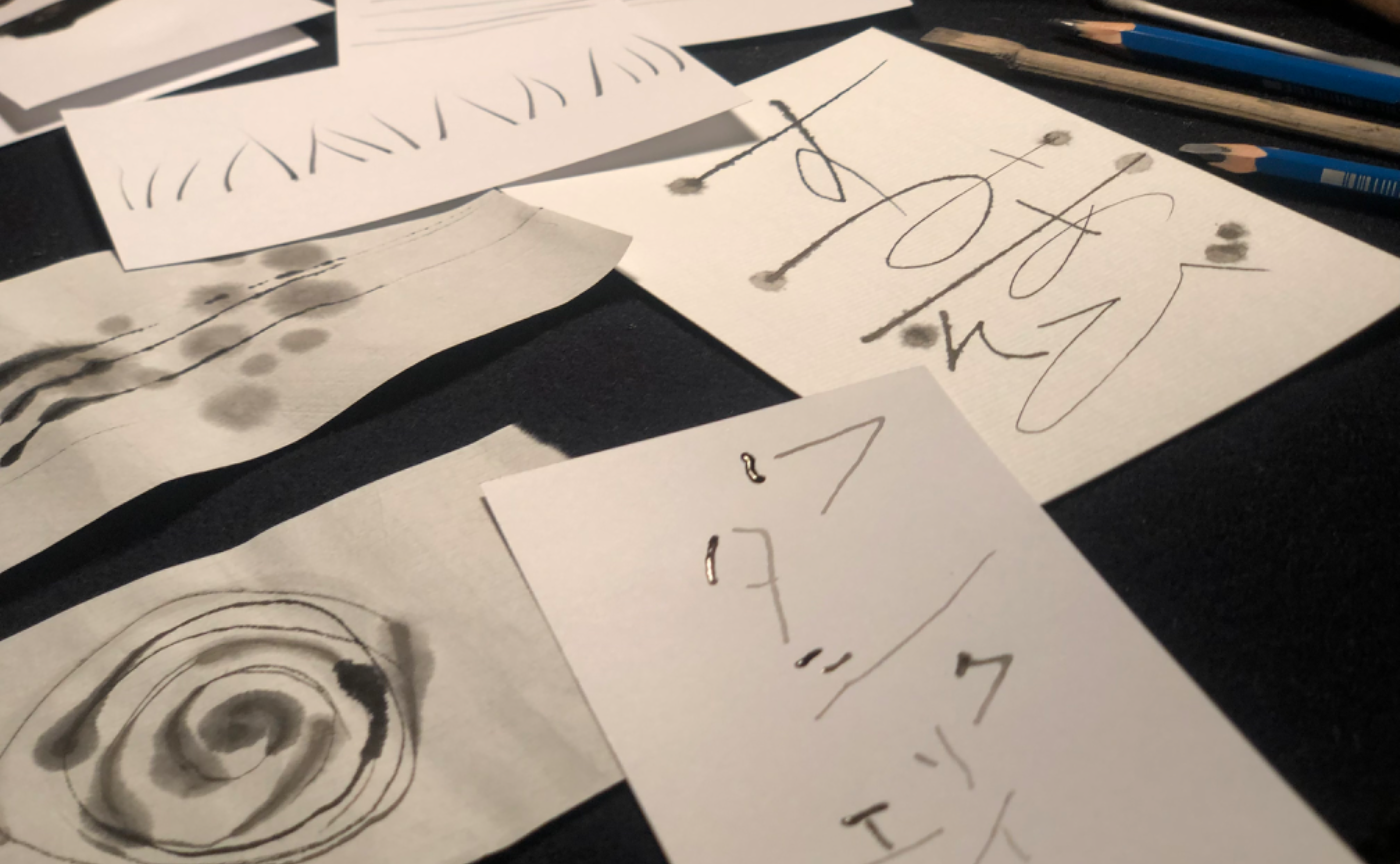 ＜ROOM体験会＞枠はずしの墨あそび