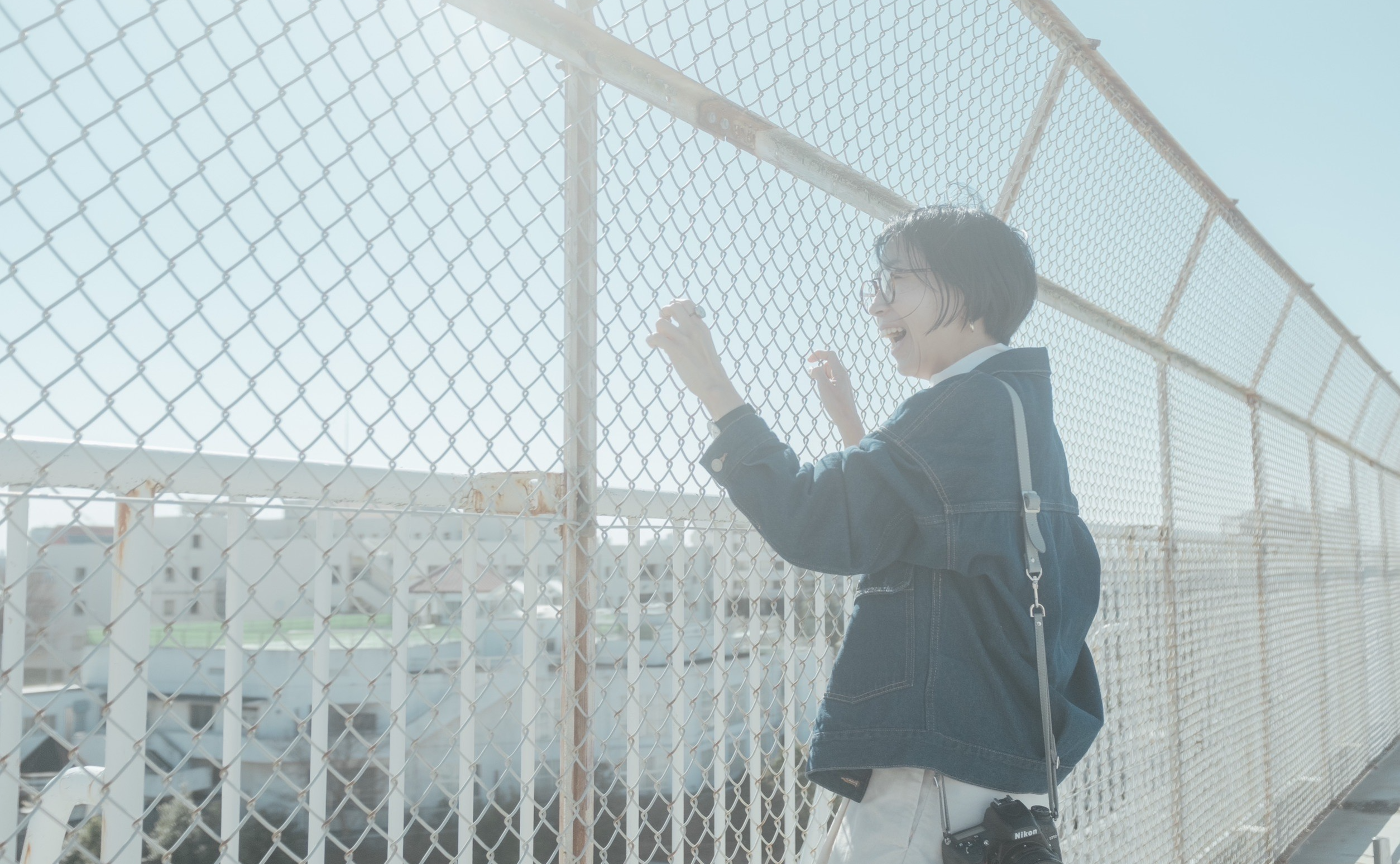 ひろ〜い屋上で一緒に撮影しましょ♪