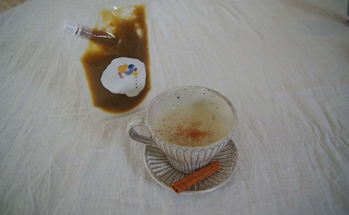 日常芋飯事のたのしみかた　日常芋飯事ラテ