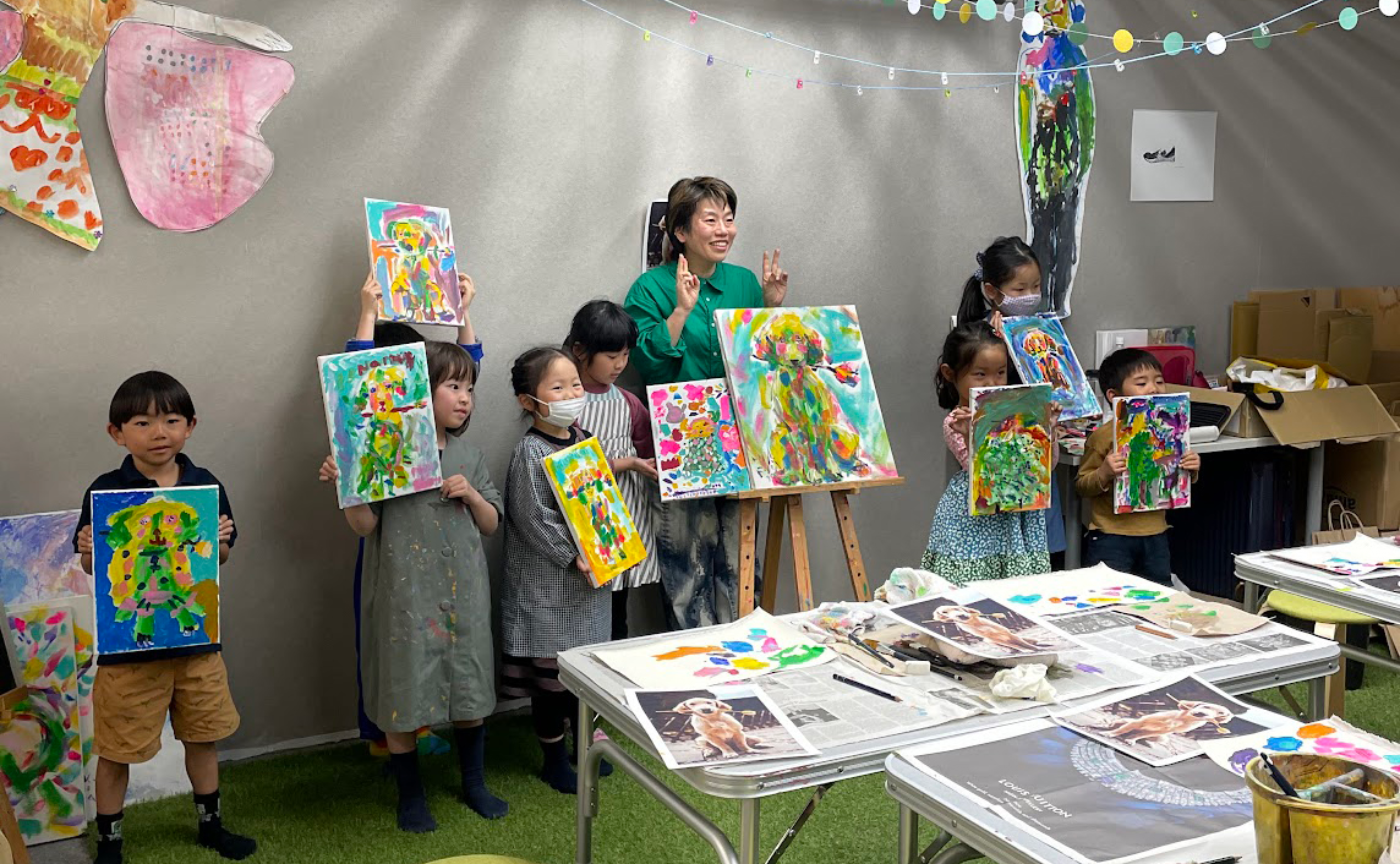 "オフライン" の絵画セッション!!