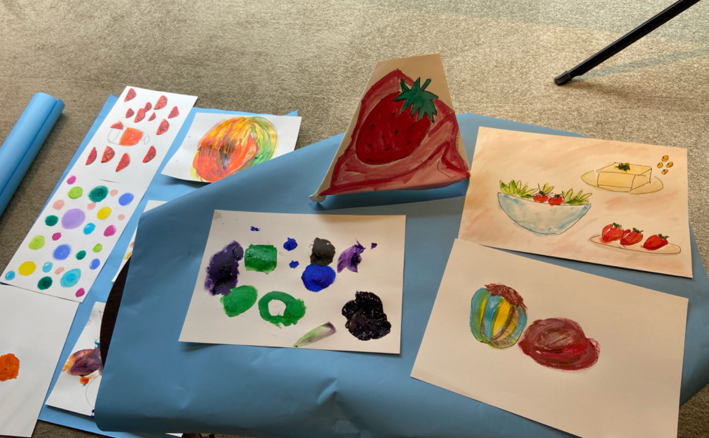 ワタシクリエイトCAMP　お絵描きで栄養を学ぶ「食育」ワークショップ