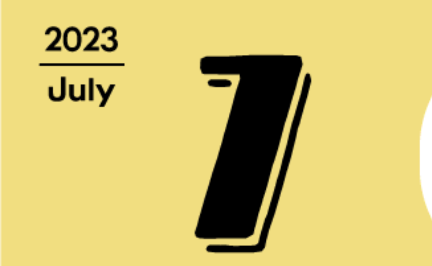 ７月カレンダー
