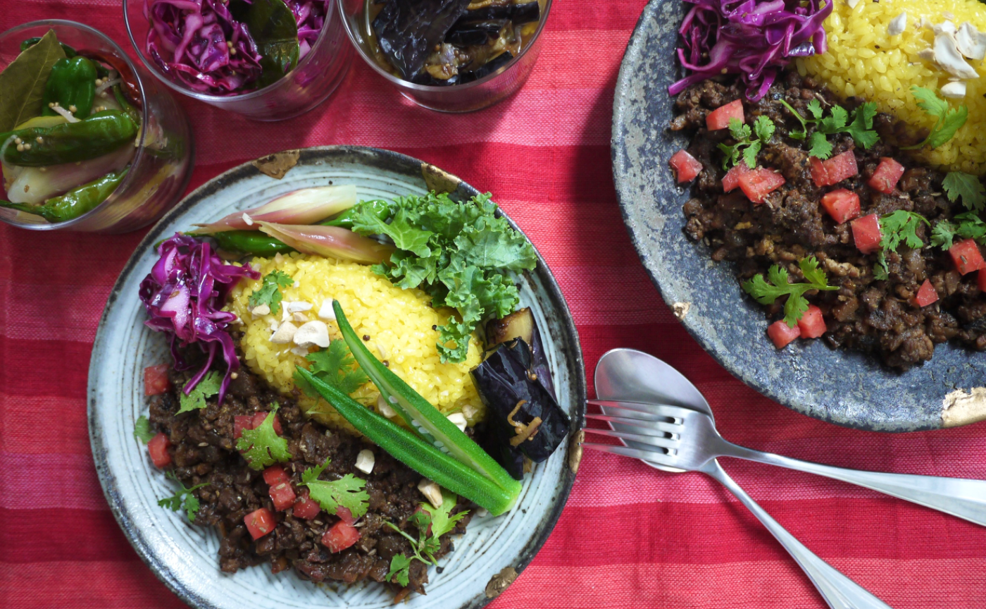 京都店｜COOKING CLASS -お出汁の効いたスパイスキーマカレー-