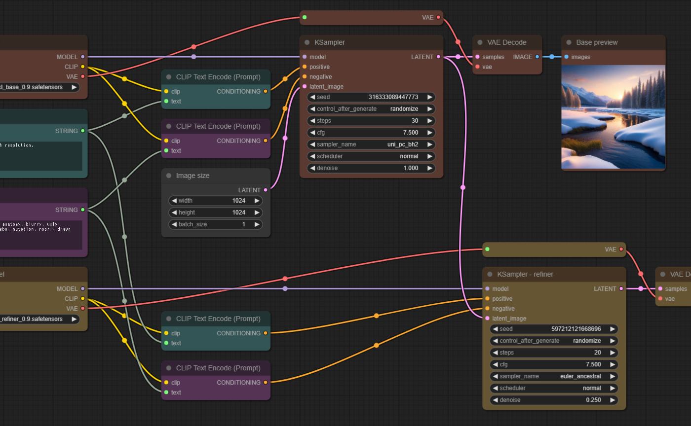 ローカル環境でSDXL 0.9を動かす