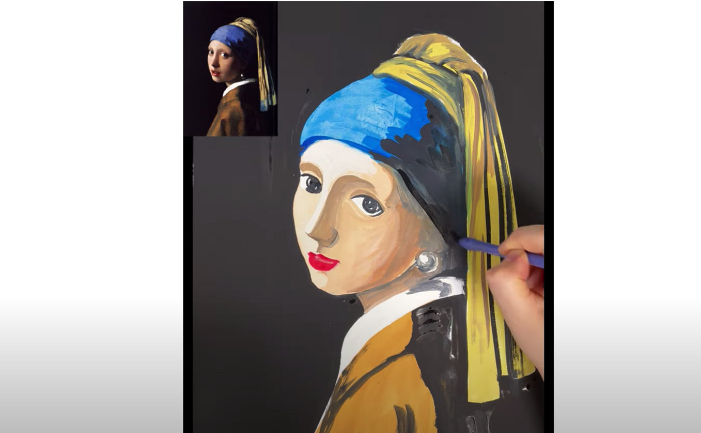 文画先生と日中バイリンガルで描いてみた！名画まとめ🇨🇳🇯🇵