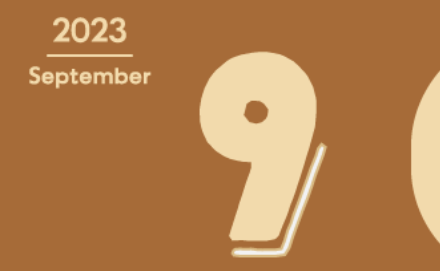 ９月のカレンダー