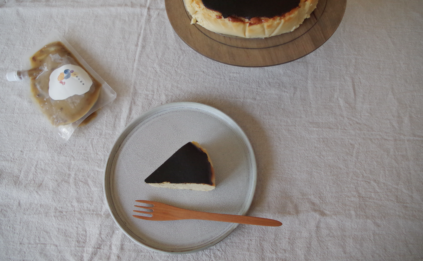 日常芋飯事アレンジレシピ　日常芋飯事のバスクチーズケーキ