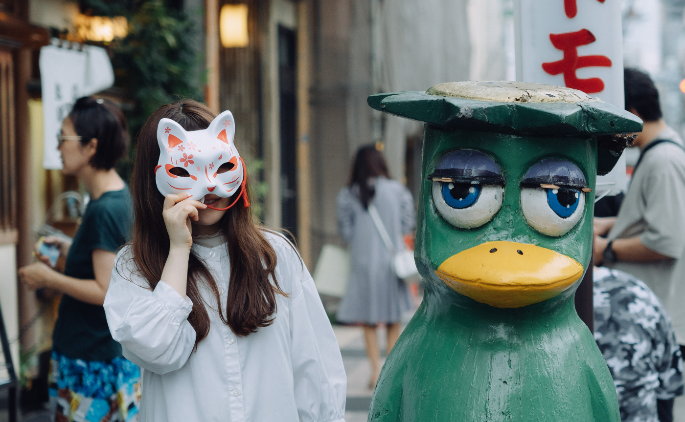 【京都】きつねのお面をつくって東映太秦映画村で撮影会をしませんか?