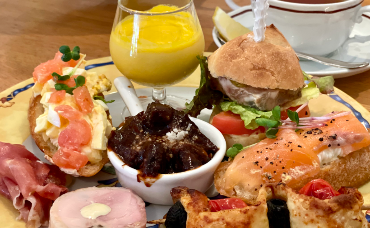 アフタヌーンティー🫖に行ってきた♡🧡