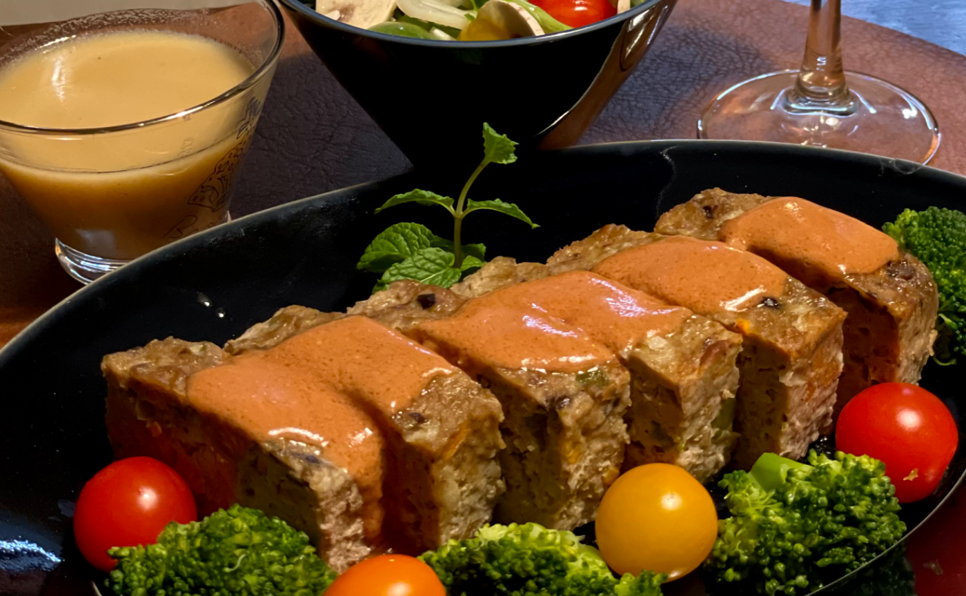 ミートローフを焼きました🍖👩‍🍳