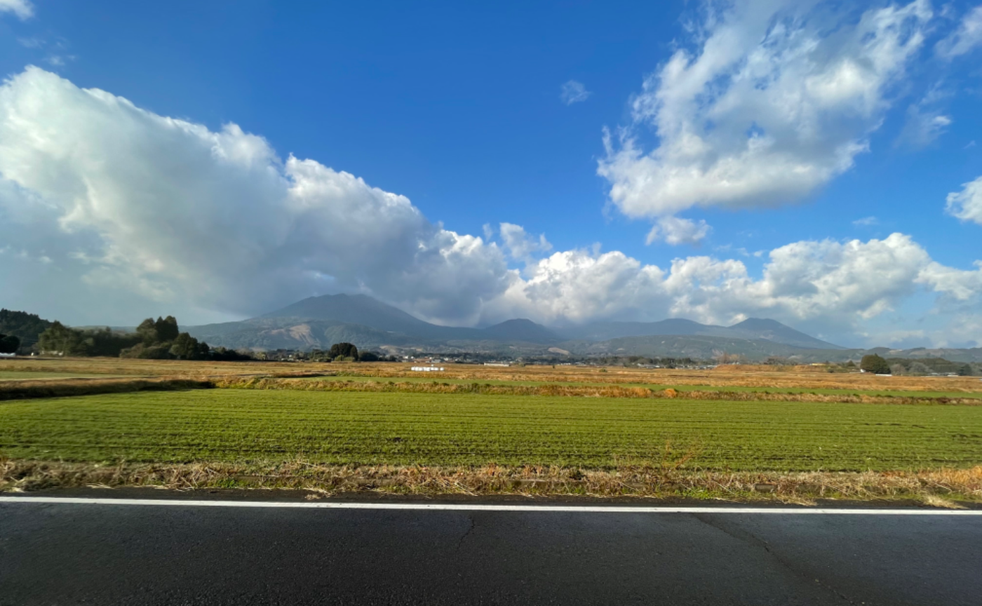 宮崎　列車の旅と湯印集めの旅