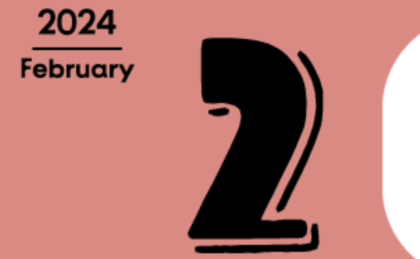 ２月カレンダー更新