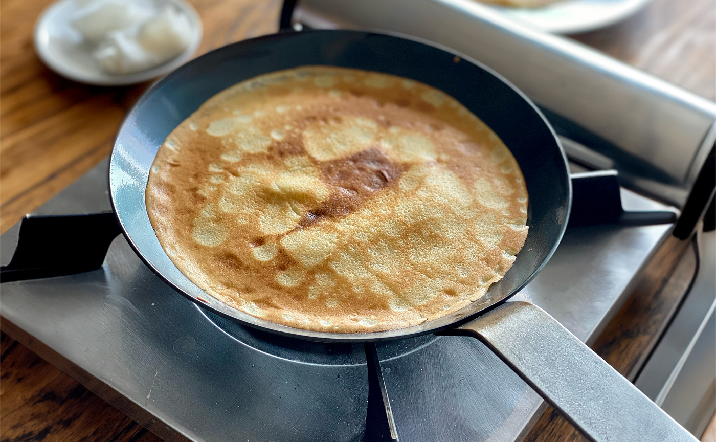 パリのパン屋さんのクレープレシピ