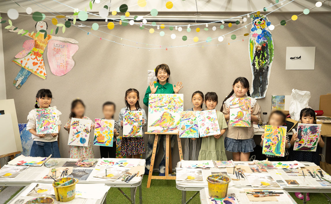 今年もリアルで、絵画セッション♪