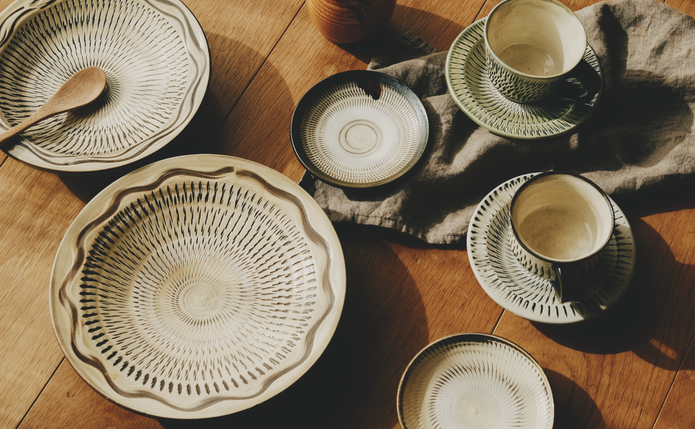 大分のお土産付き！小鹿田焼テーブルフォト&旅シェア会