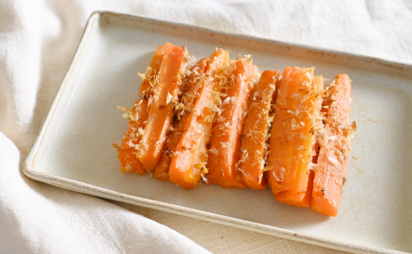 にんじんの麹チーズグリル 