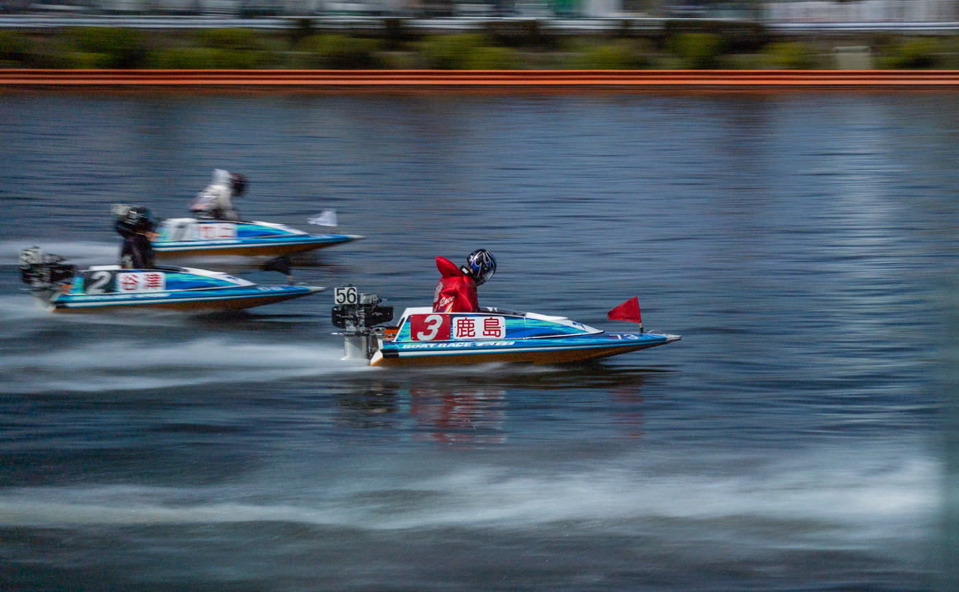 流し撮り撮影会で、はじめてのボートレース！そして、ビギナーズラックも