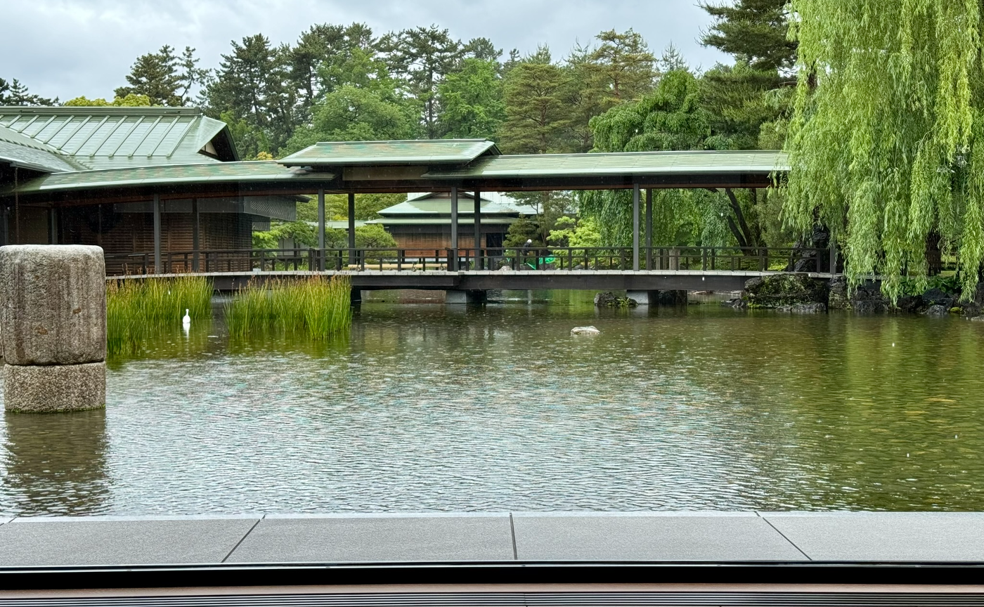 京都迎賓館（２）廊橋と和の晩餐室