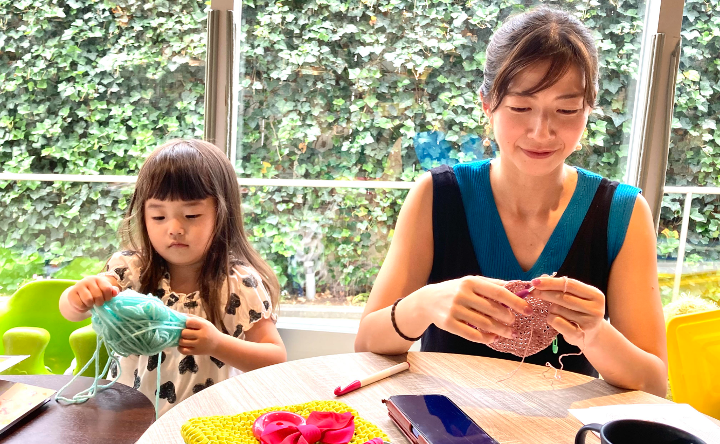 ニットでウェルビーイング〜”感性が開くマインドアムネスニットラウンジ”〜サマーハットを編もう！