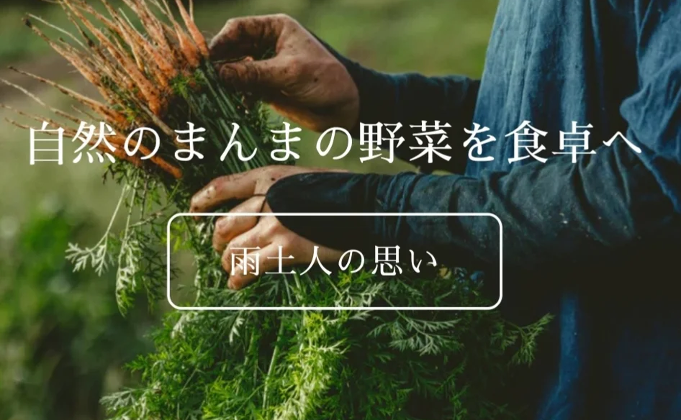 村民『雨土人』の野菜宅配事業がスタートします✨