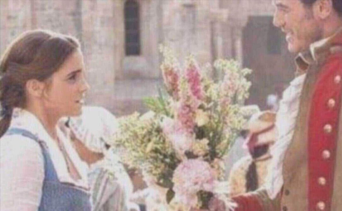 エマ・ワトソンに能面を