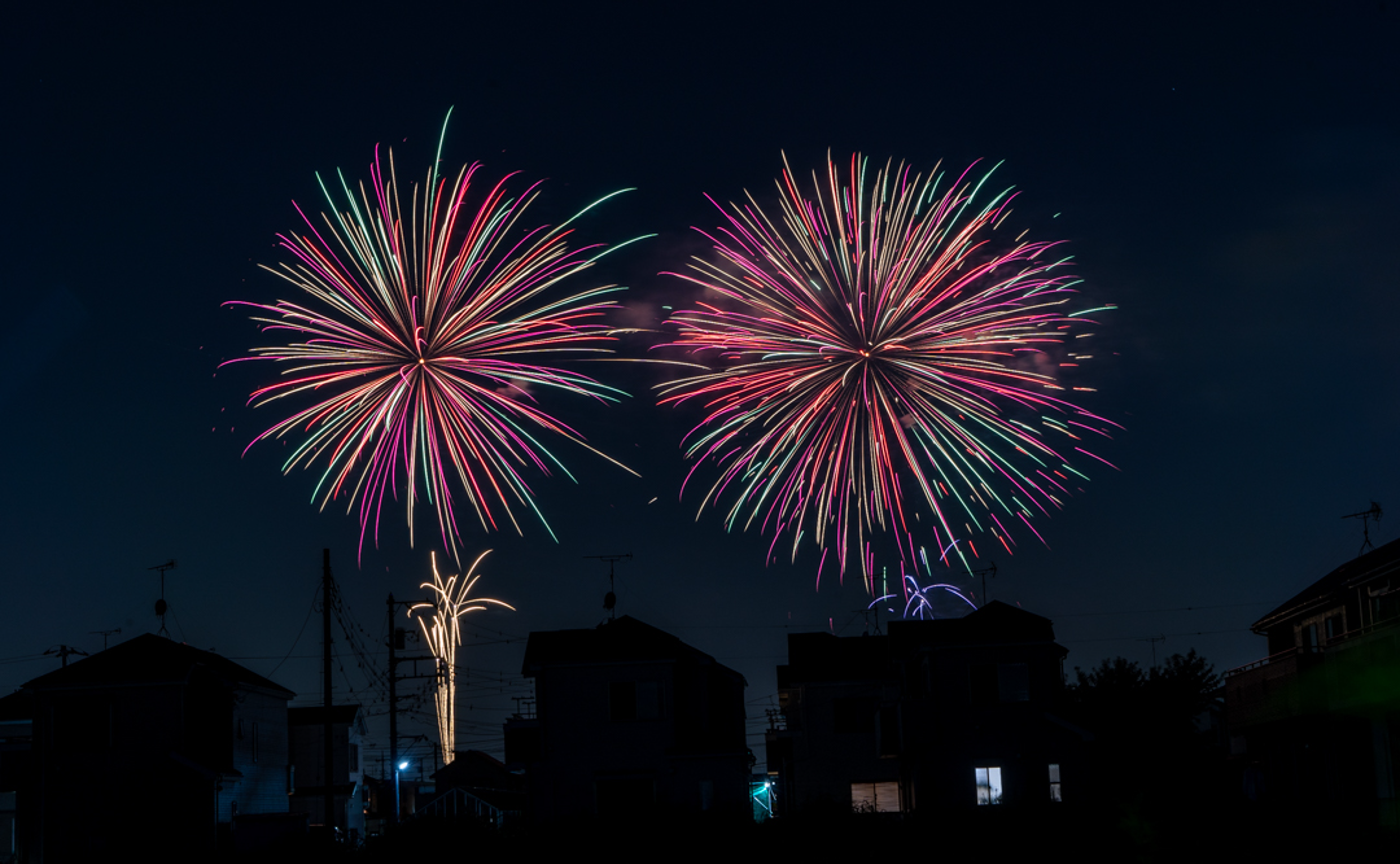 『松戸花火大会』徒歩１分の幸せ