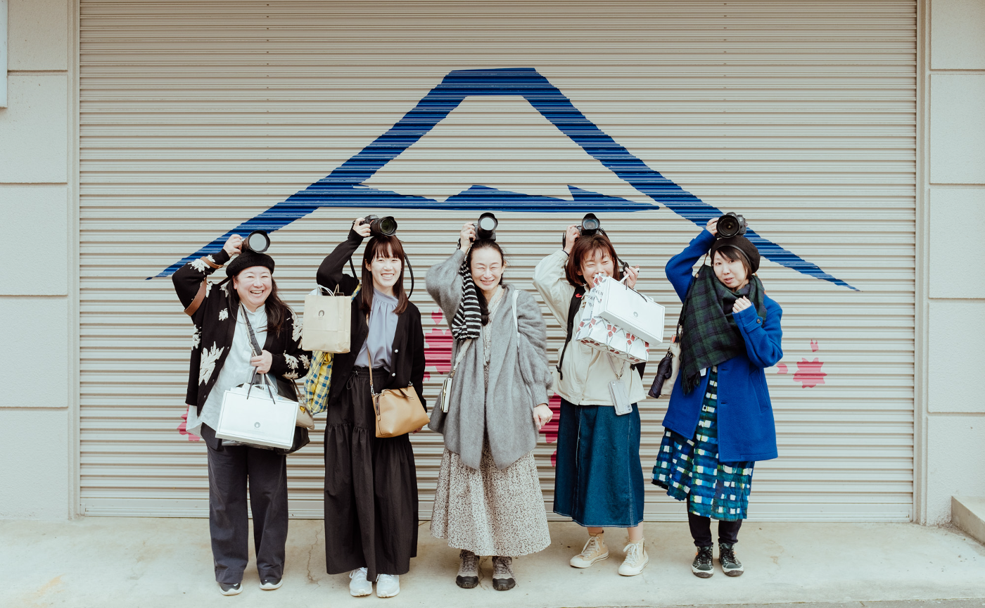 ハタオリマチフェスティバルにみんなで行ってきた。