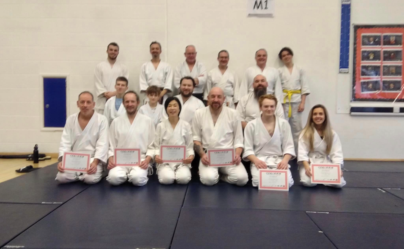 新たなチャレンジ：イギリスで合気道昇級試験