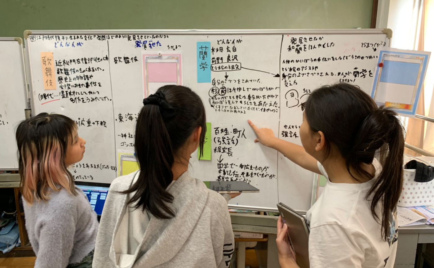 6年社会「町人の文化と新しい学問」