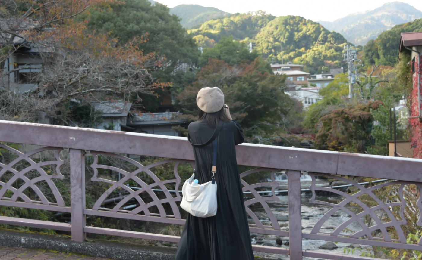 【湯河原】不動滝と湯元通りと万葉公園