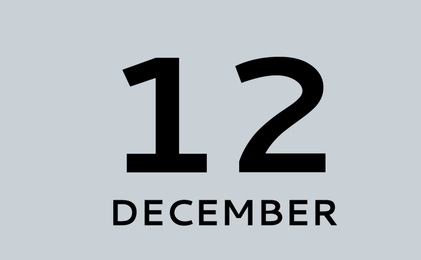 12月のカレンダー更新!(11/26更新)