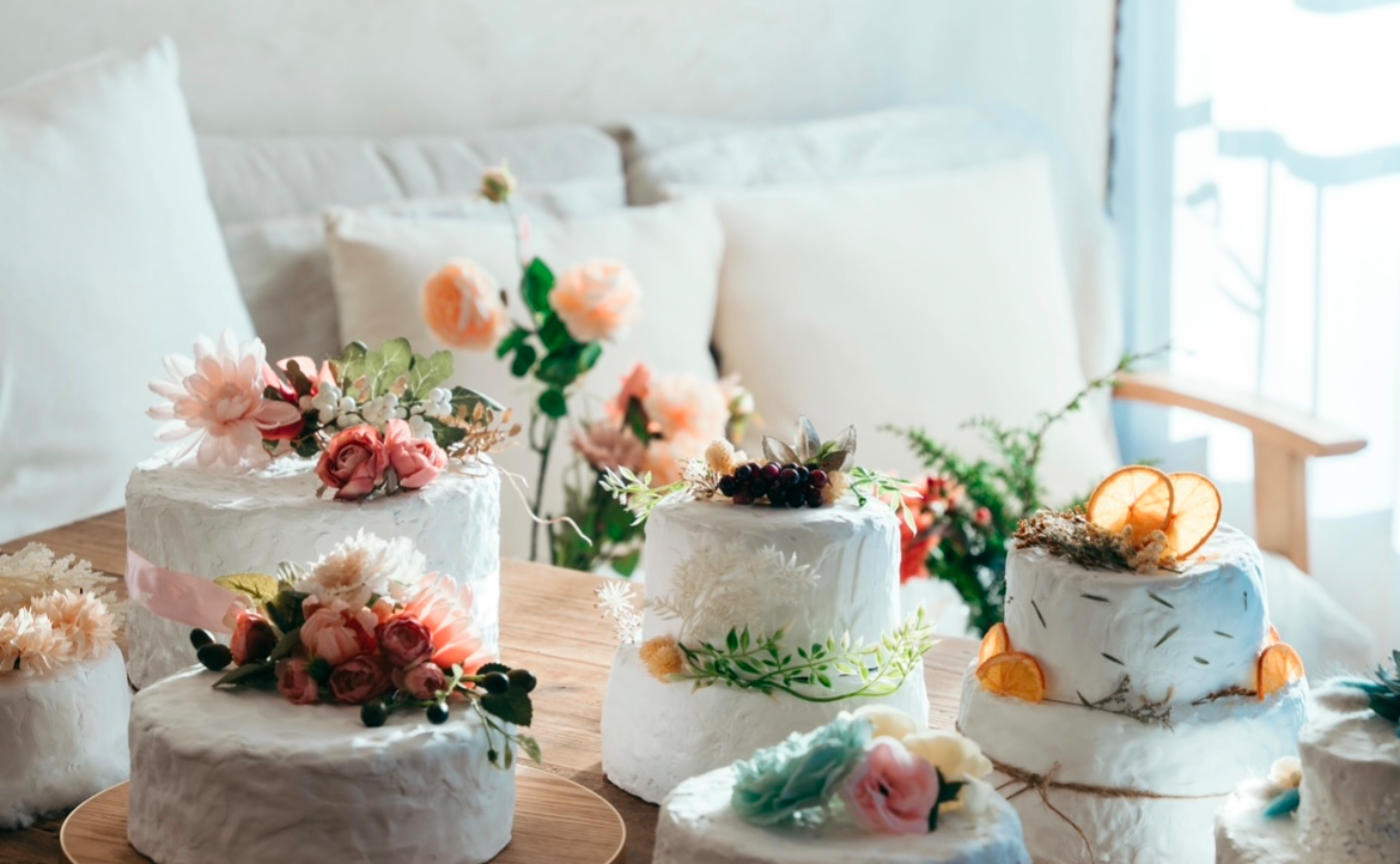 やってみよう、fake cake作り。