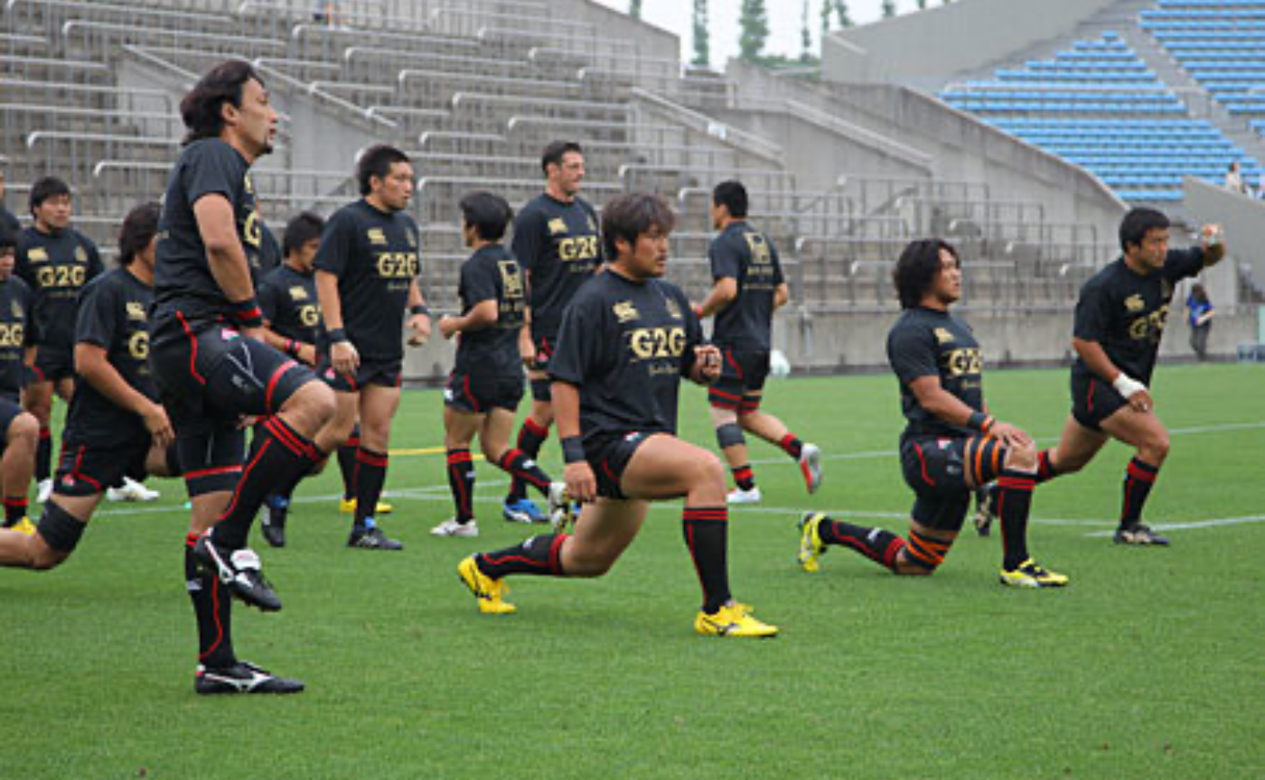 「ウォームアップとストレッチ」