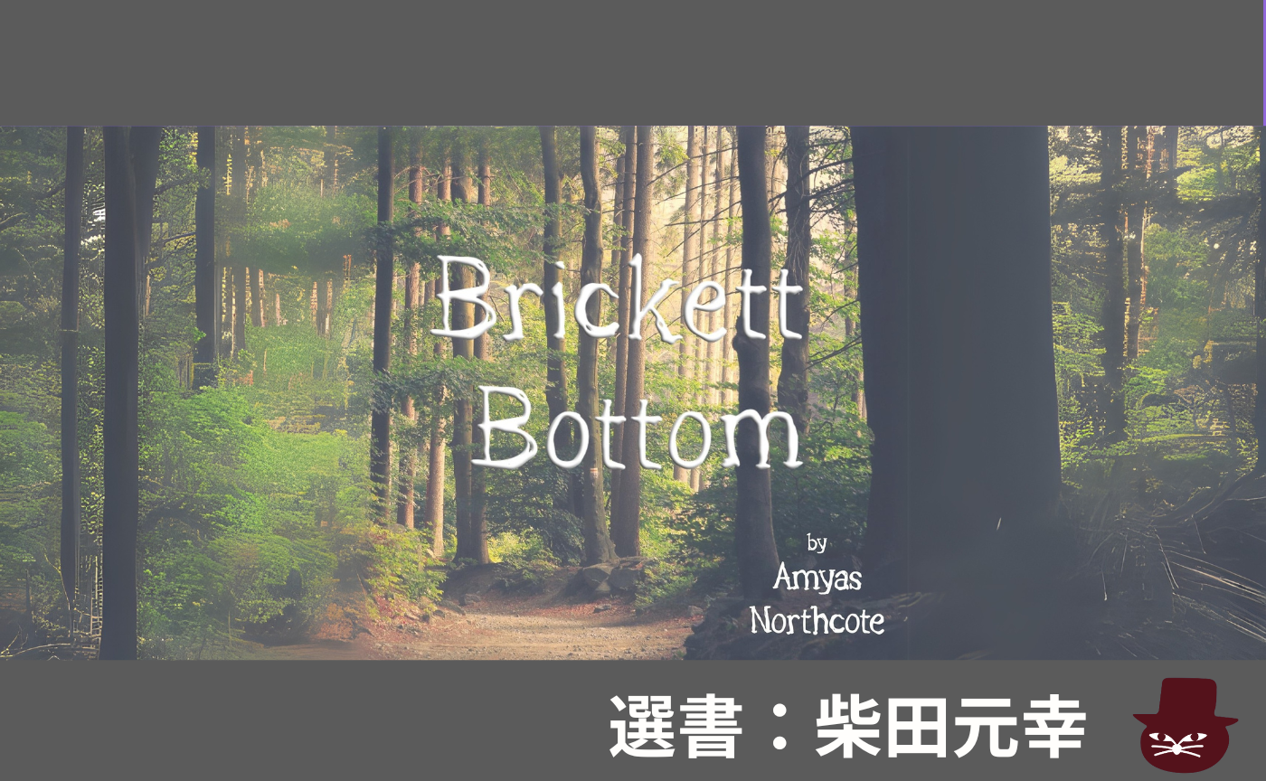 【見学参加可】洋書読書会 Amyas Northcote, “Brickett Bottom”