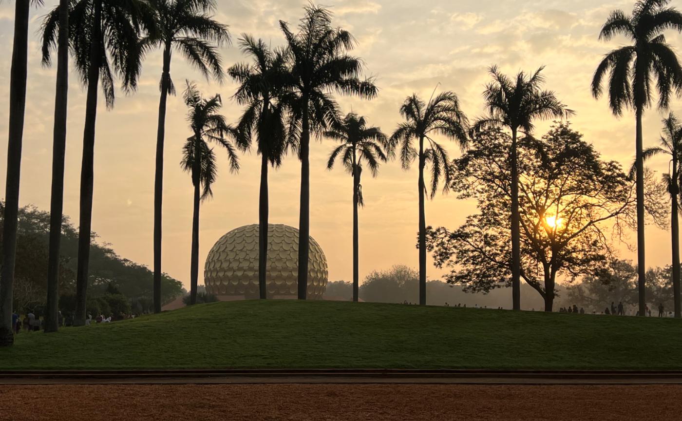 インドへ　瞑想コミュニティー　Part 3 未来都市オーロヴィル