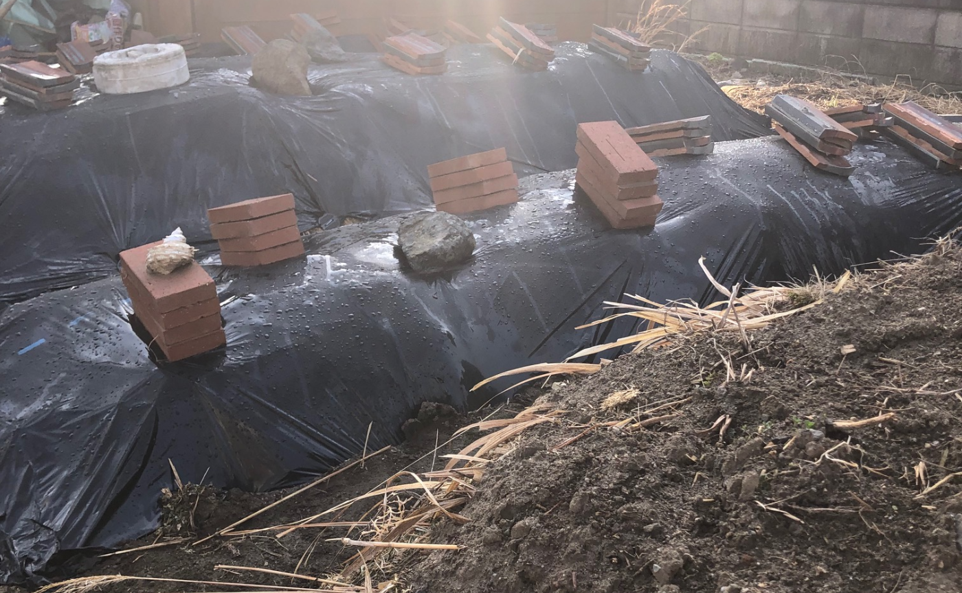 菌ちゃん畝作りを実践しよう④きんさん主催