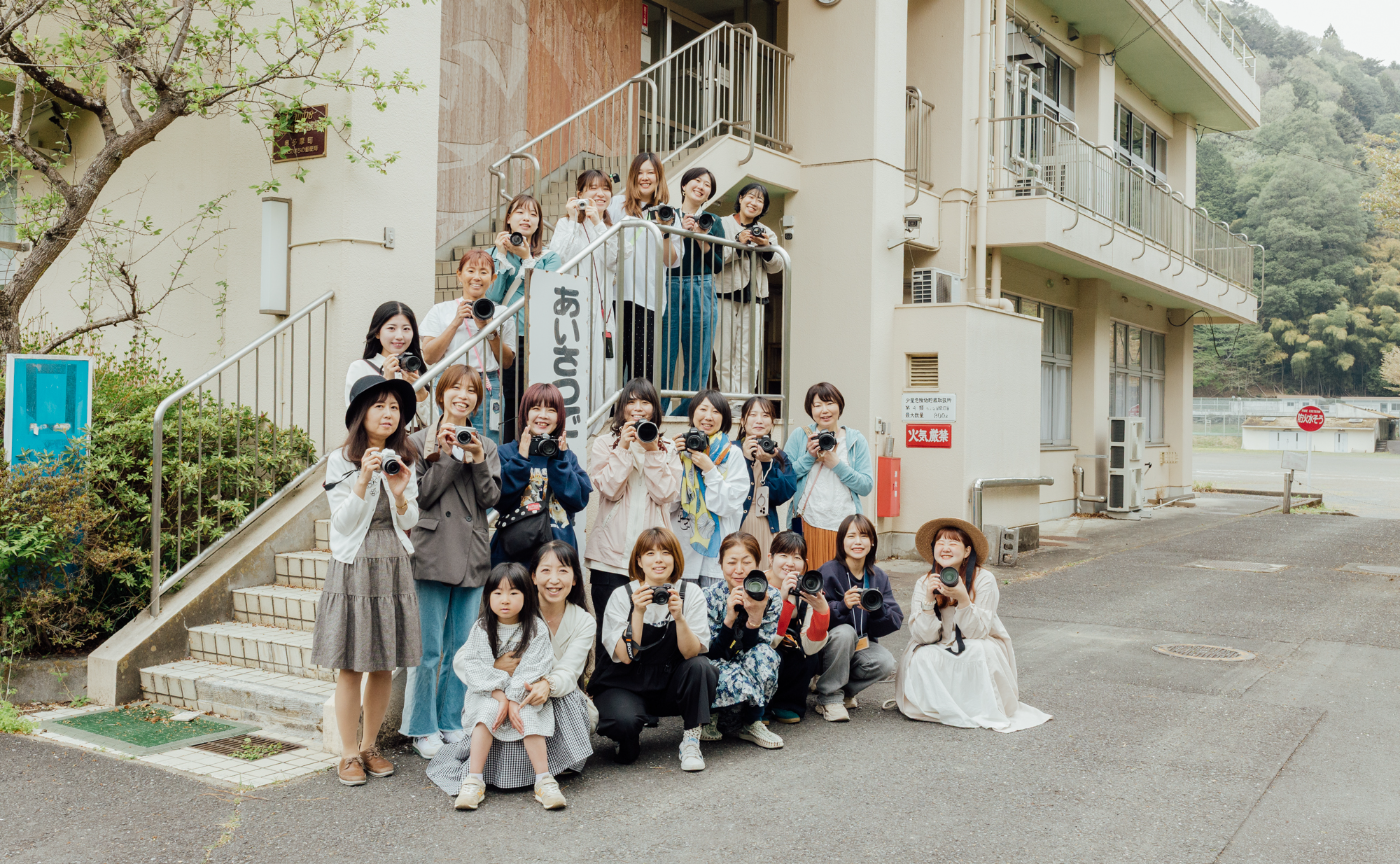 廃校を利用した施設で、念願の ＼ camelltown 春の写真合宿イベント ／ レポート
