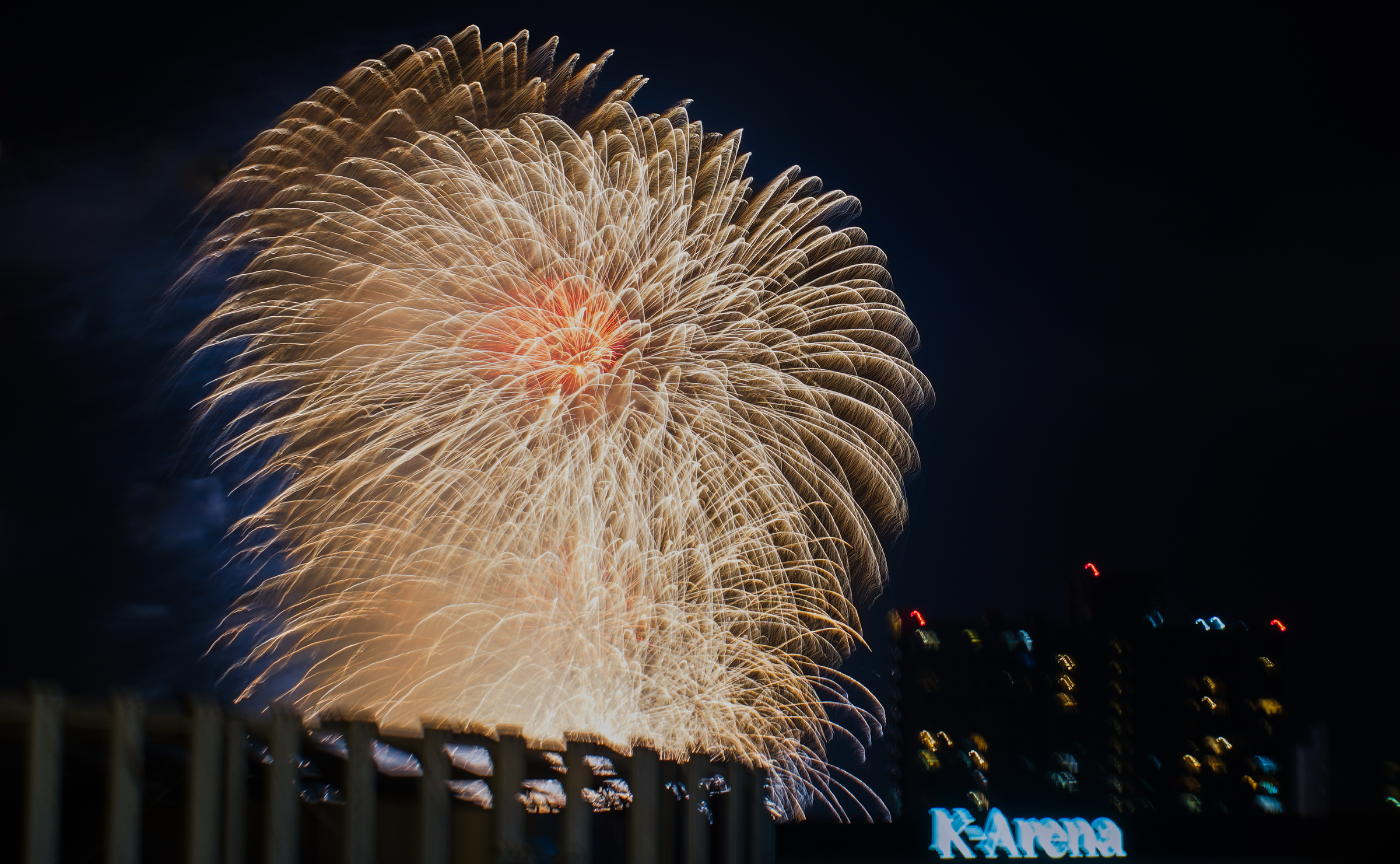 【コツ】三脚無しでも花火撮影🎆