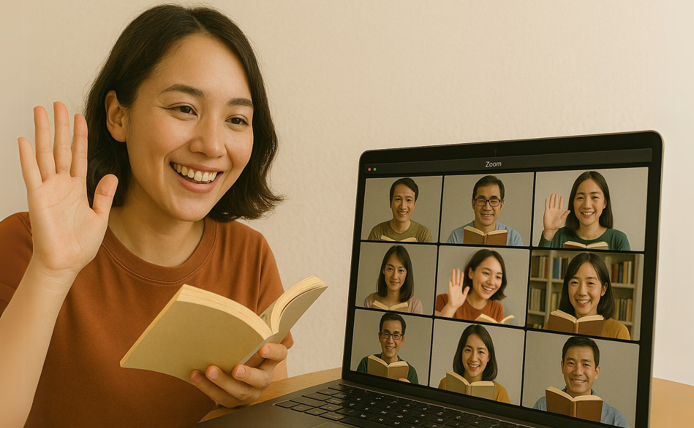 オンライン読書会に新制度「同席申請』導入のお知らせ