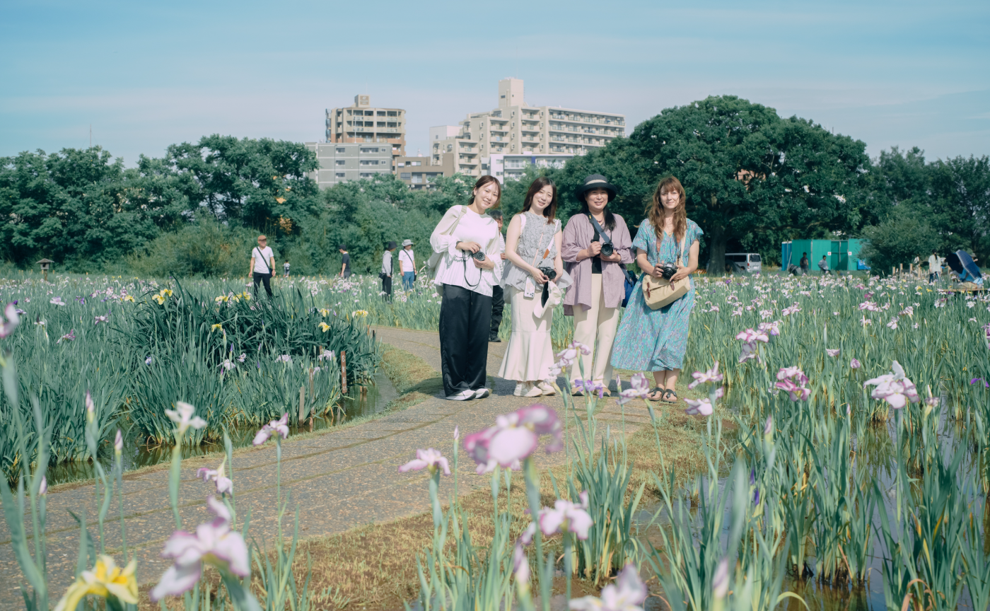 小岩菖蒲園撮影会レポート